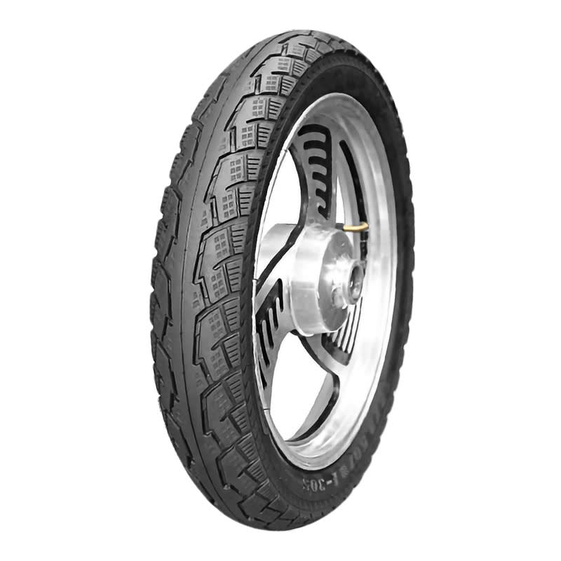 Pneu 16x2,5 E-SCOOTER Rigide Type Tube Noir Basic Line