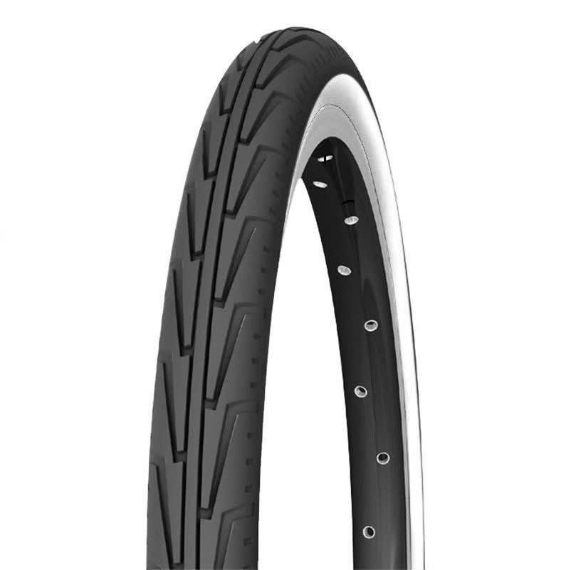 Tire 20x1.75 ROAD CITY JUNIOR Tube Type Black/White