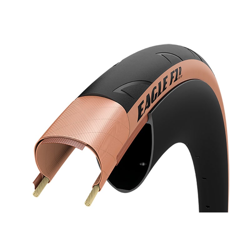 Tire 700x25 EAGLE F1 R Tube Type Black/Sidewall