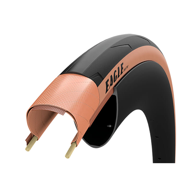 Tire 700x28 EAGLE Tube Type Black/Para