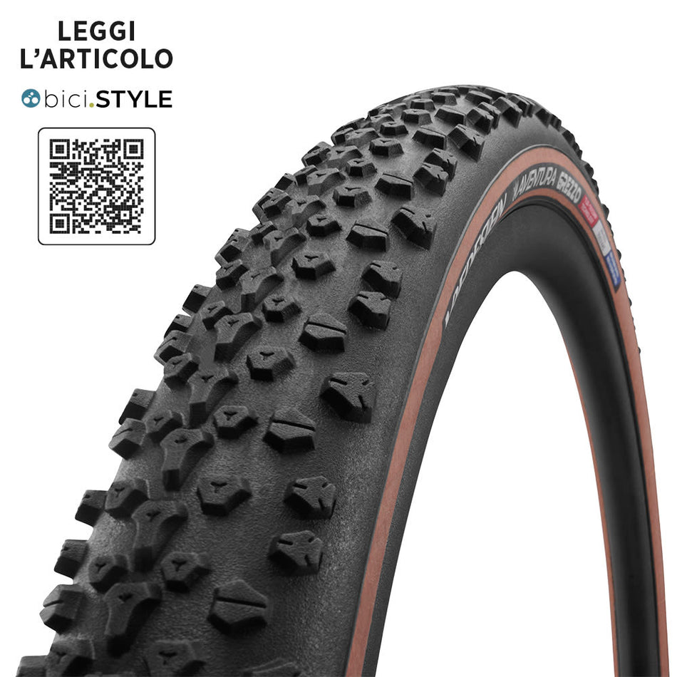 Tire 700x44 AVENTURA GREZZO Gravel Tubeless Ready A/N 120TPI