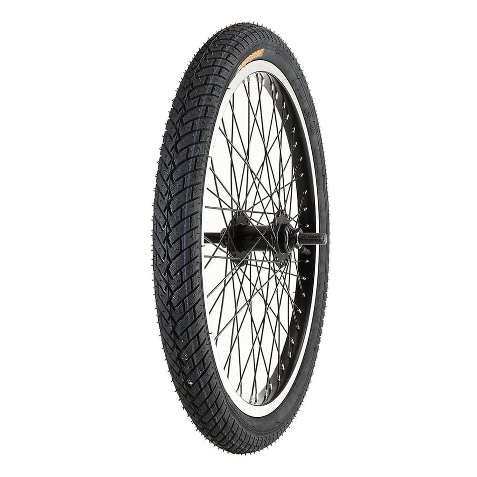 Pneu 20x1,95 DEVIL H-537 27TPI Type Tube Rigide Noir pour BMX