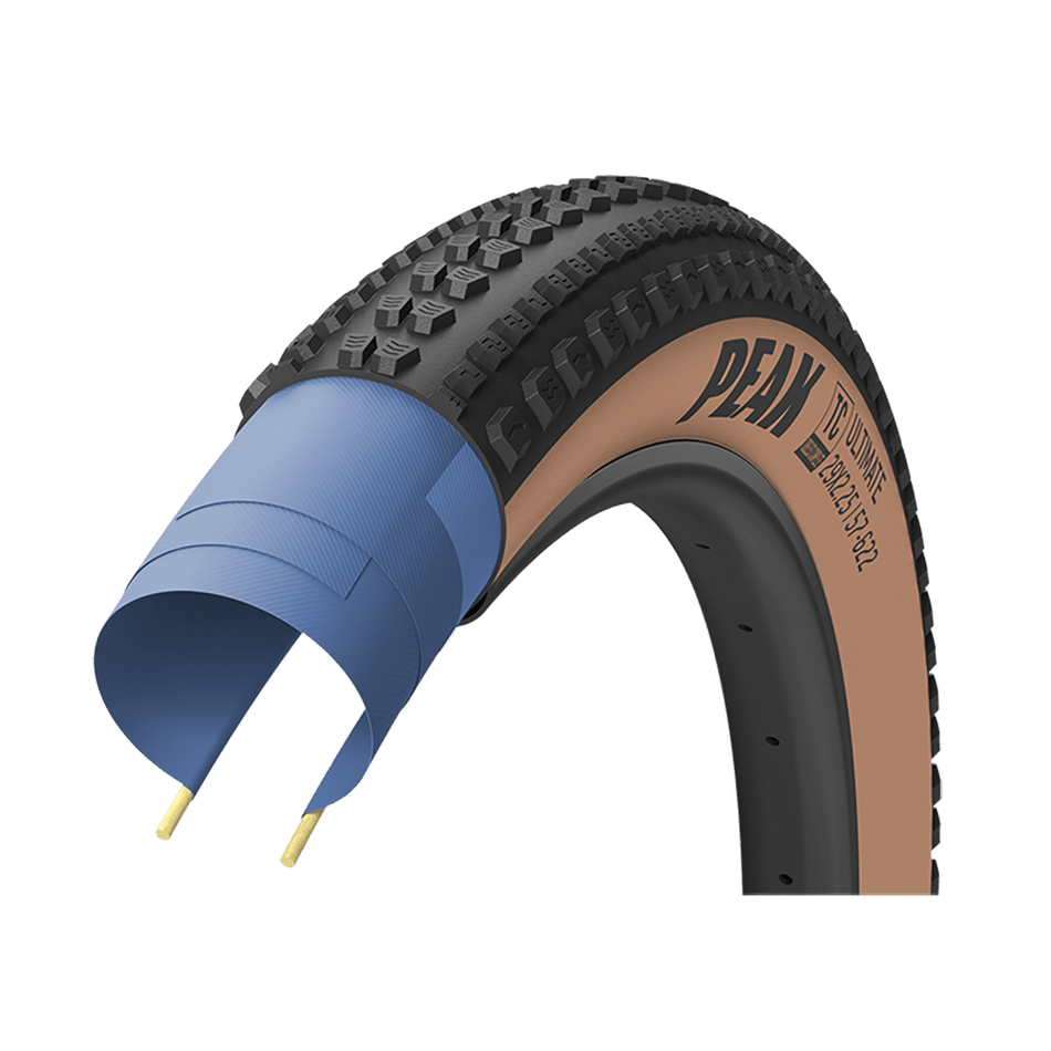 Copertura 27,5x2,25 PEAK Tubeless Complete Cross Country Nero/Para