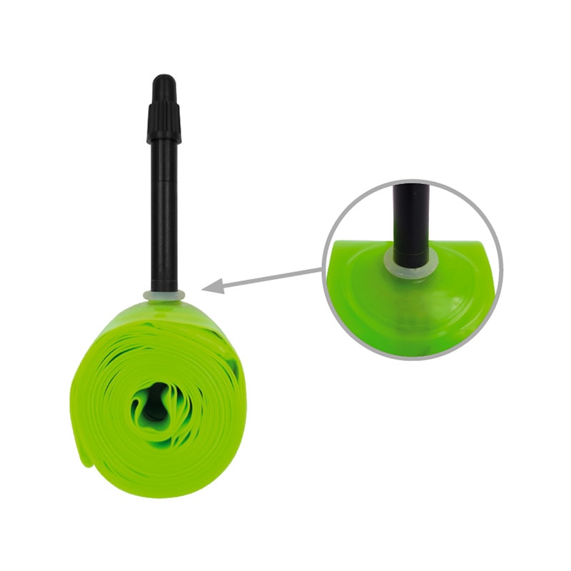 Chambre à air 700x25/32 TPU Valve Presta 65mm avec 2 rustines réparatrices