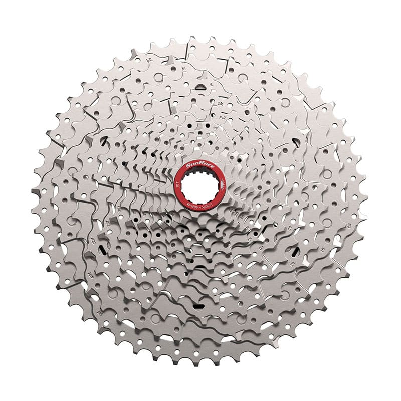 MTB 12-Speed Cassette 10/51 Teeth Silver Steel - SHIMANO Freehub Body
