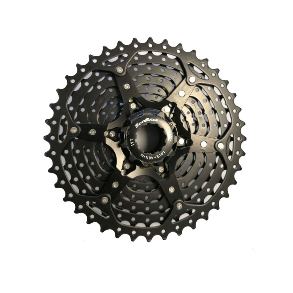 MTB 10-Speed Cassette 11/40 Teeth Black Steel - SHIMANO Freehub Body