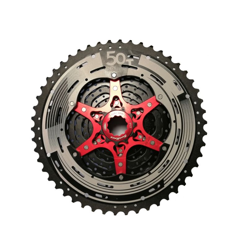 MTB 12-Speed Cassette 11/50 Teeth Black Aluminum - SHIMANO Freehub Body