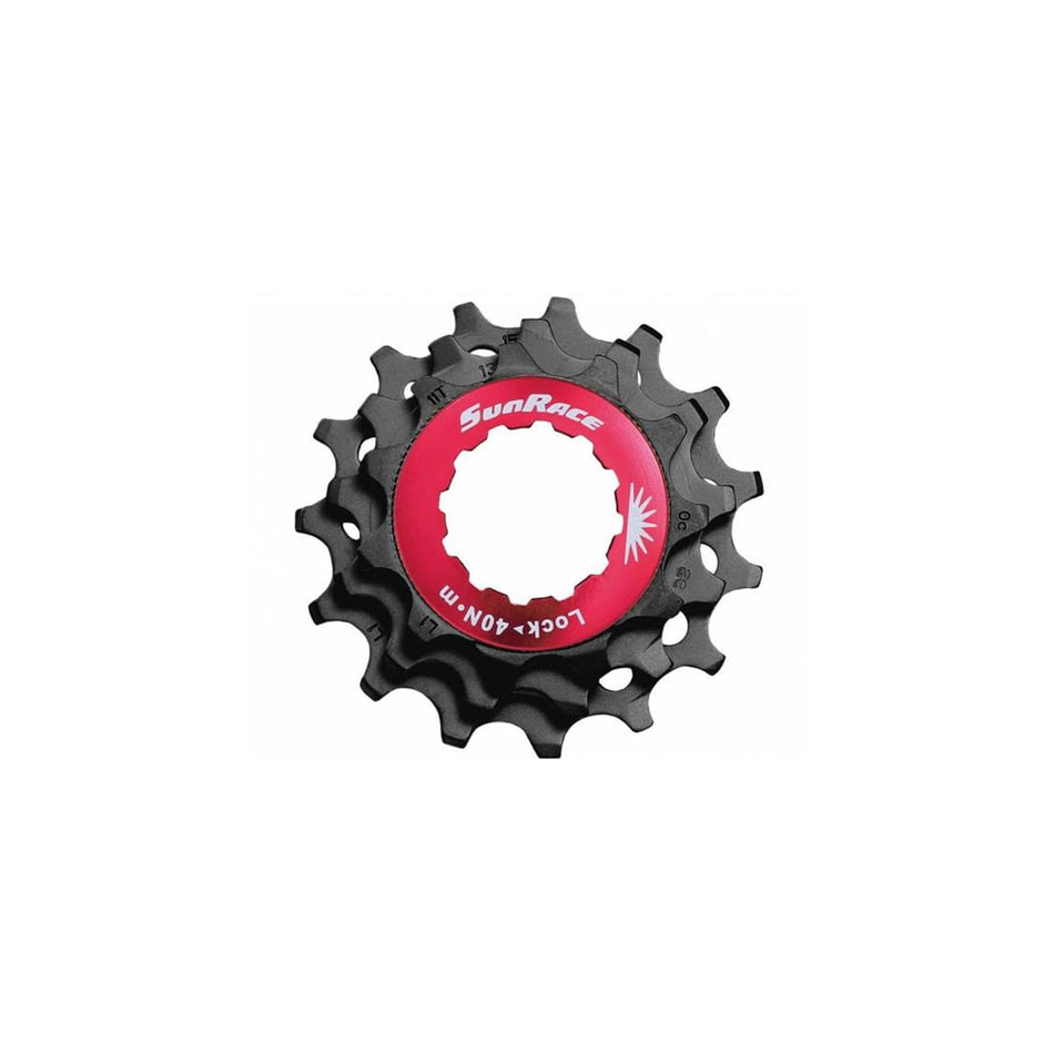 Red Lockring+Cogs (KIT) 12-Speed Black Aluminum - SRAM XD Body