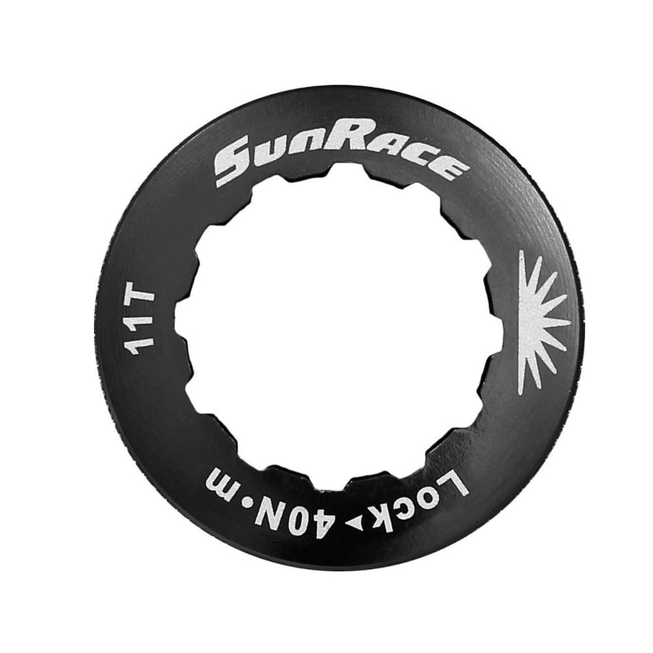 11 Tooth CNC Black Aluminum Cassette Lockring - SHIMANO