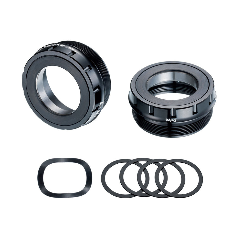 External Bottom Bracket Cups 30mm x Diameter: 47mm Black