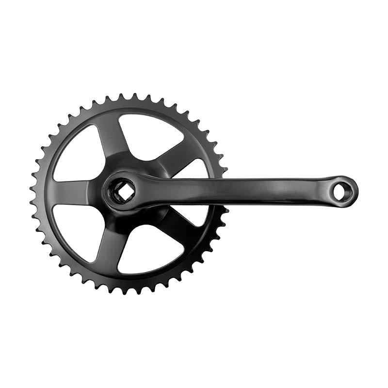 Pédalier SPORT 1V 44 Dents x Manivelle : 170mm Noir