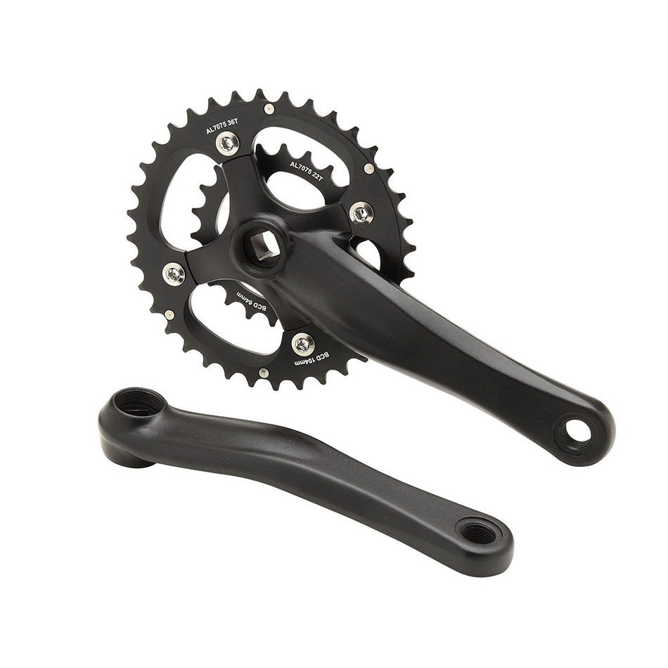 Pédalier 2x10V 36/22 Dents x Manivelle : 175mm