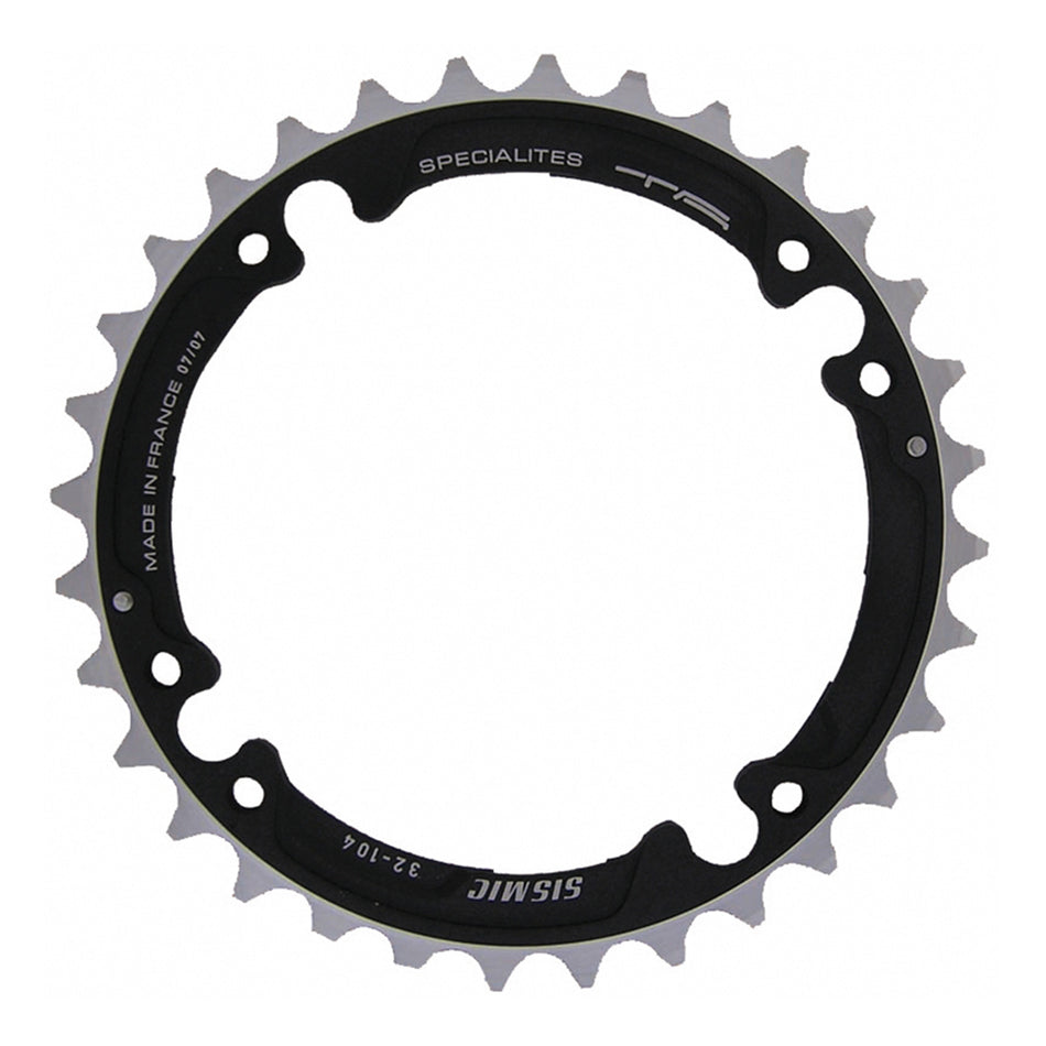 Couronne Simple 9V x 32 Dents - BCD 104mm Anthracite pour Pédaliers XTR
