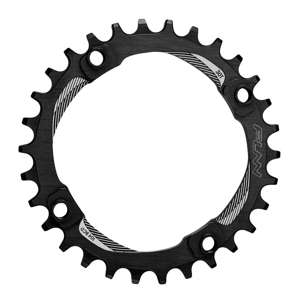 SOLO 104 Chainring 32 Teeth in 7075 CNC Aluminum Black - BCD 104mm