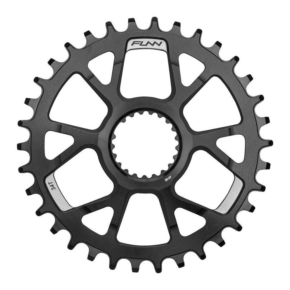 SOLO DS Chainring 28 Teeth in 7075 CNC Aluminum Black - Offset 3mm