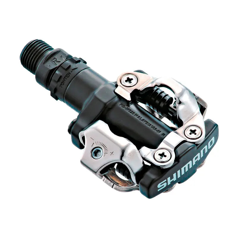 SHIMANO - Pedali PD-M520 MTB in Acciaio SPD con Tacchette SM-SH51