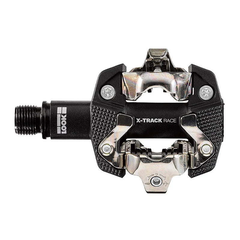 LOOK ACCESSORI - Pedali X-TRACK RACE in Composito con Tacchette SPD