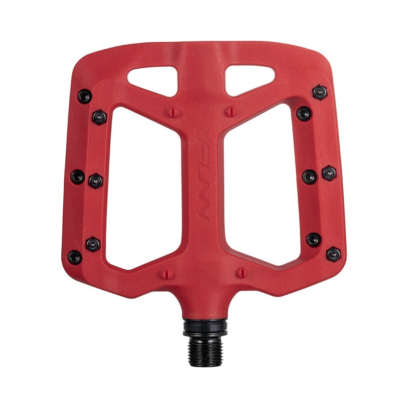 Pedali TAIPAN 105x100x14mm in Termoplastica Rosso