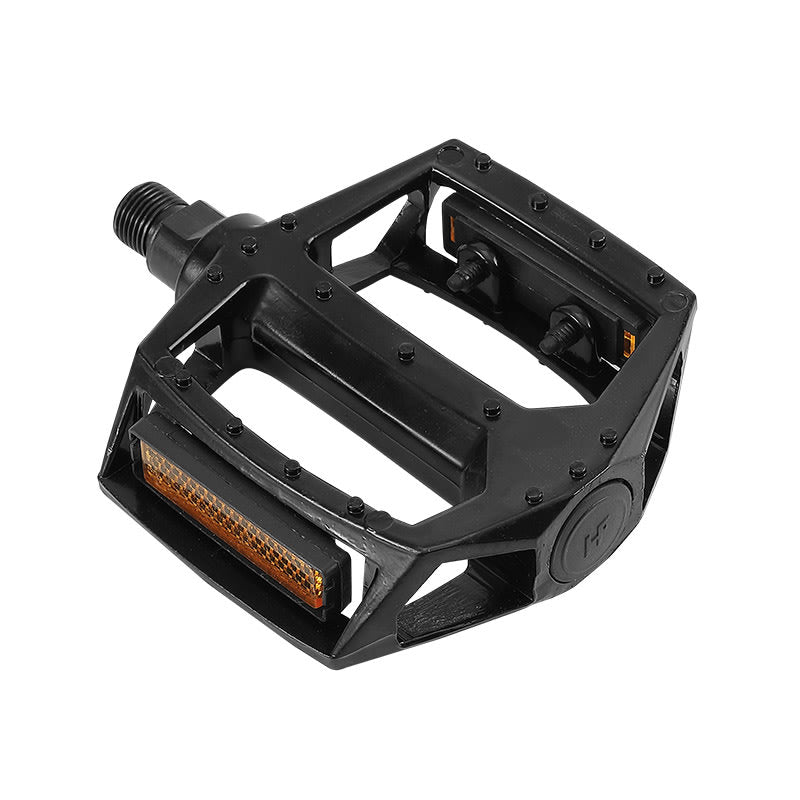 Pedali FREESTYLE BMX in Alluminio Nero - Perno 9/16" su Sfere Box