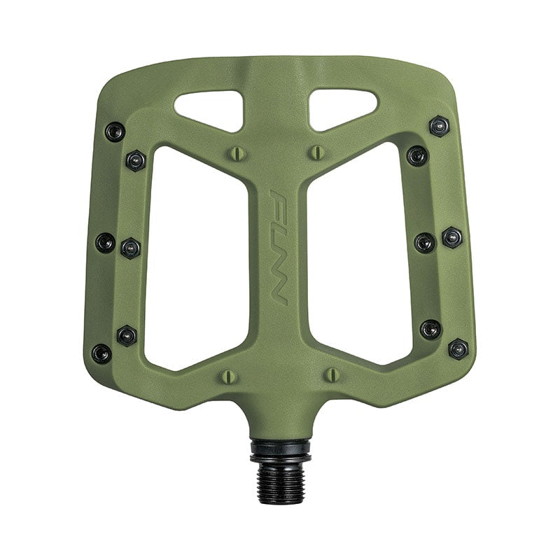 Pedali TAIPAN 105x100x14mm in Termoplastica Verde Oliva