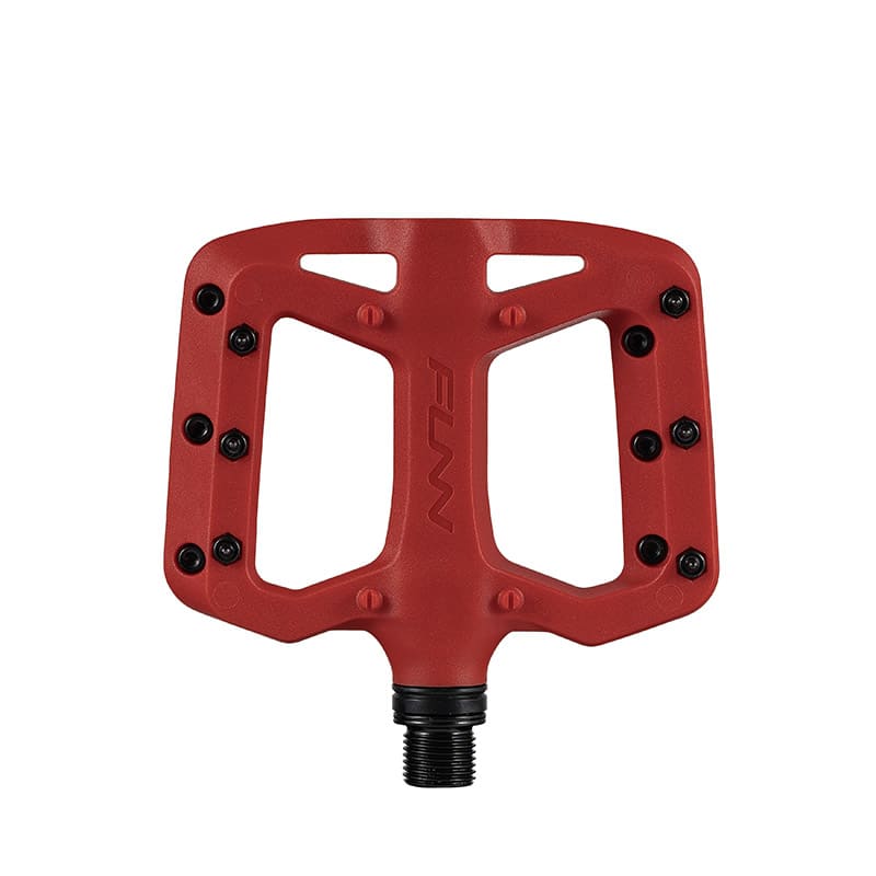Pedali TAIPAN S 95x80x14mm in Termoplastica Rosso