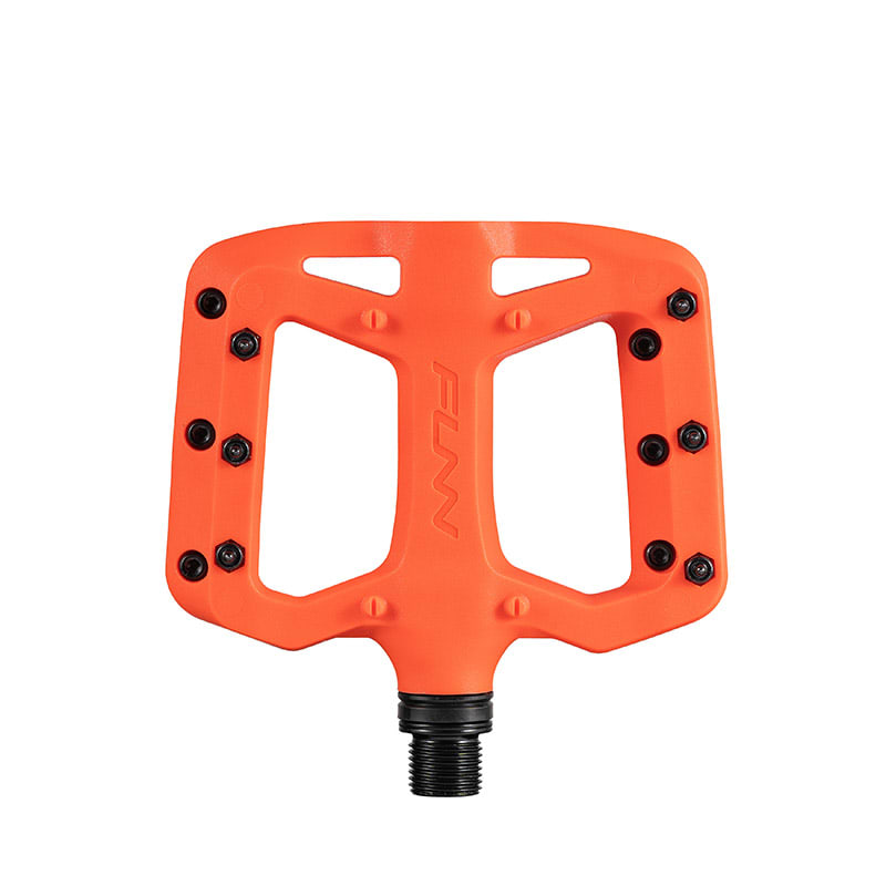 Pedali TAIPAN S 95x80x14mm in Termoplastica Arancio