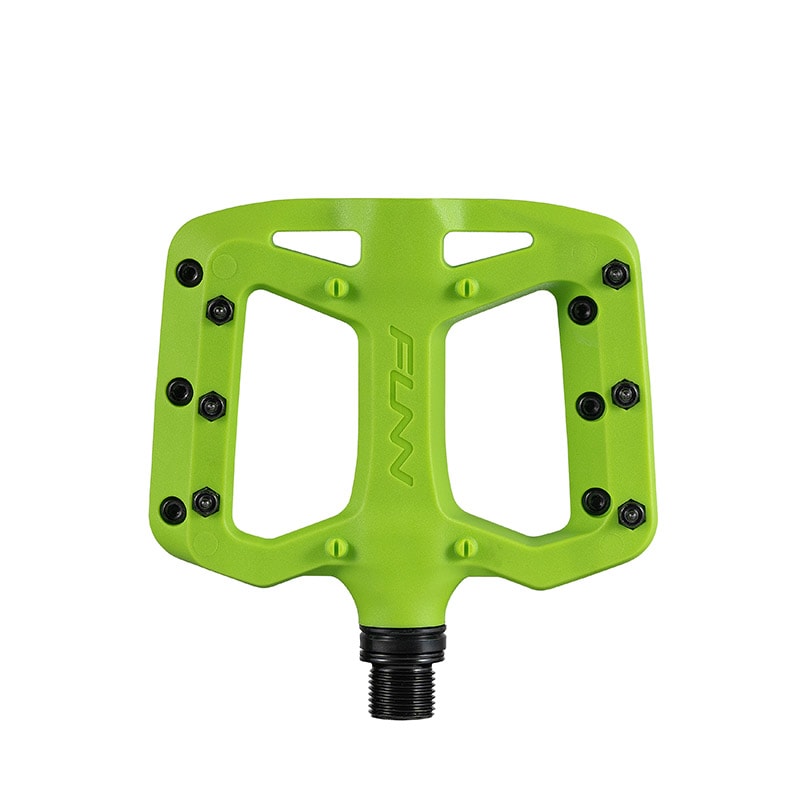 Pedali TAIPAN S 95x80x14mm in Termoplastica Verde