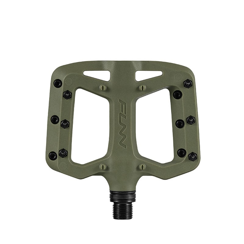 Pedali TAIPAN S 95x80x14mm in Termoplastica Verde Oliva