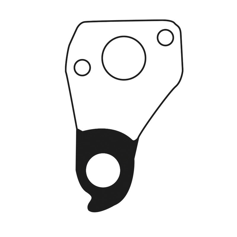 Patte de dérailleur en aluminium modèle "K1"
