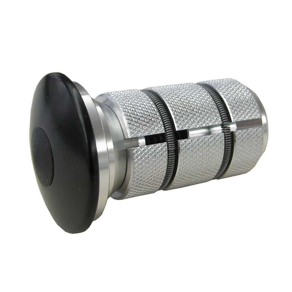 Bouchon de Tirant de Fourche 1,1/8" en Carbone Noir - Hauteur : 32mm