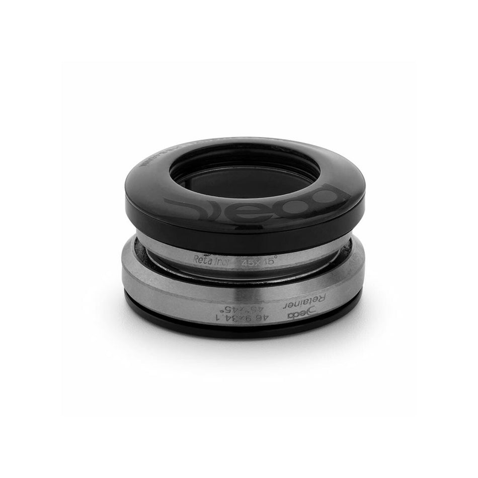 Jeu de Direction IN-5 Intégré 1.1/8" - 1.1/4" en Alliage Noir 46/33mm
