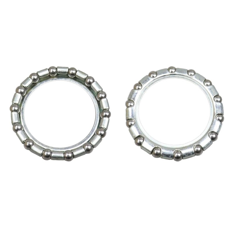 Cage à Billes Jeu de Direction 5/32" x 14B (34mm) Argent avec Platine (OEM 20 Pièces)
