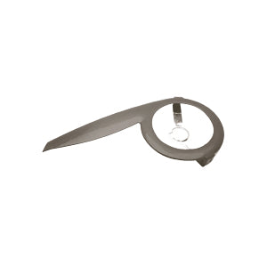 Carter 24/26/28" x 120mm CTB pour pédalier 42 dents transparent fumé