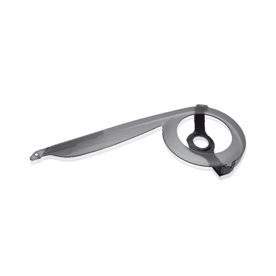 Carter 24/26/28" x 105mm CTB pour pédalier 36/40 dents transparent fumé