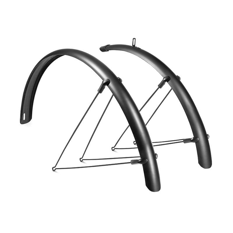 28" x L36mm CONDORINO Black Fender - Quick System (Pair)