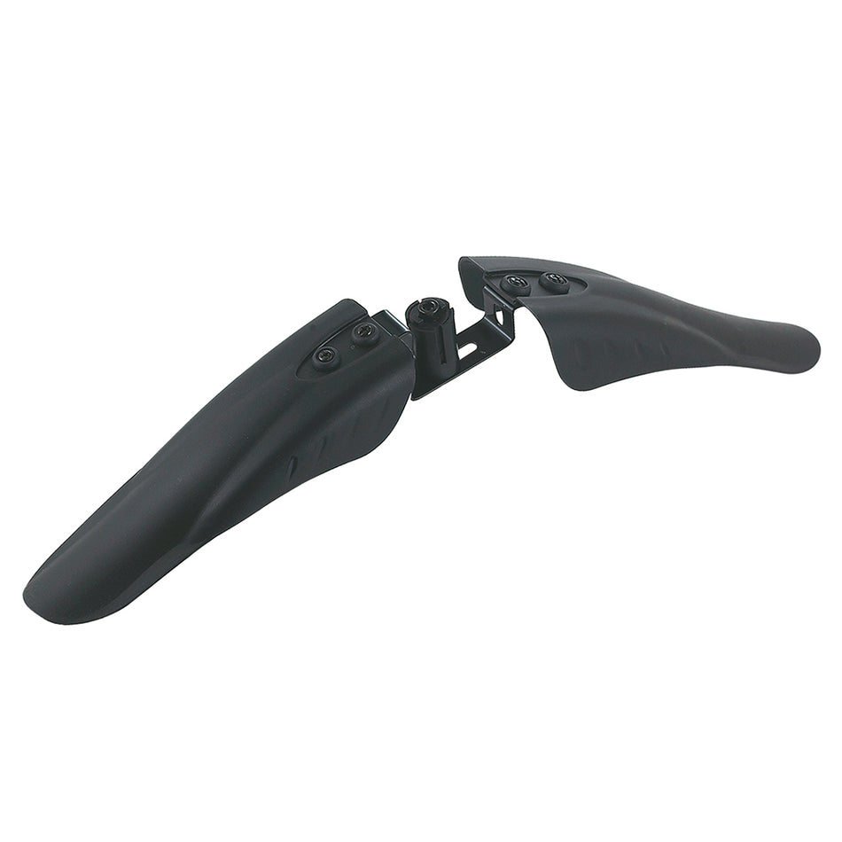 24/26" MTB Junior (275+235mm) Front Fender in Black Plastic