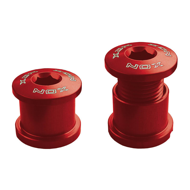 M8x6mm Screw for Red Aluminum Chainring Closure - 4 Pieces