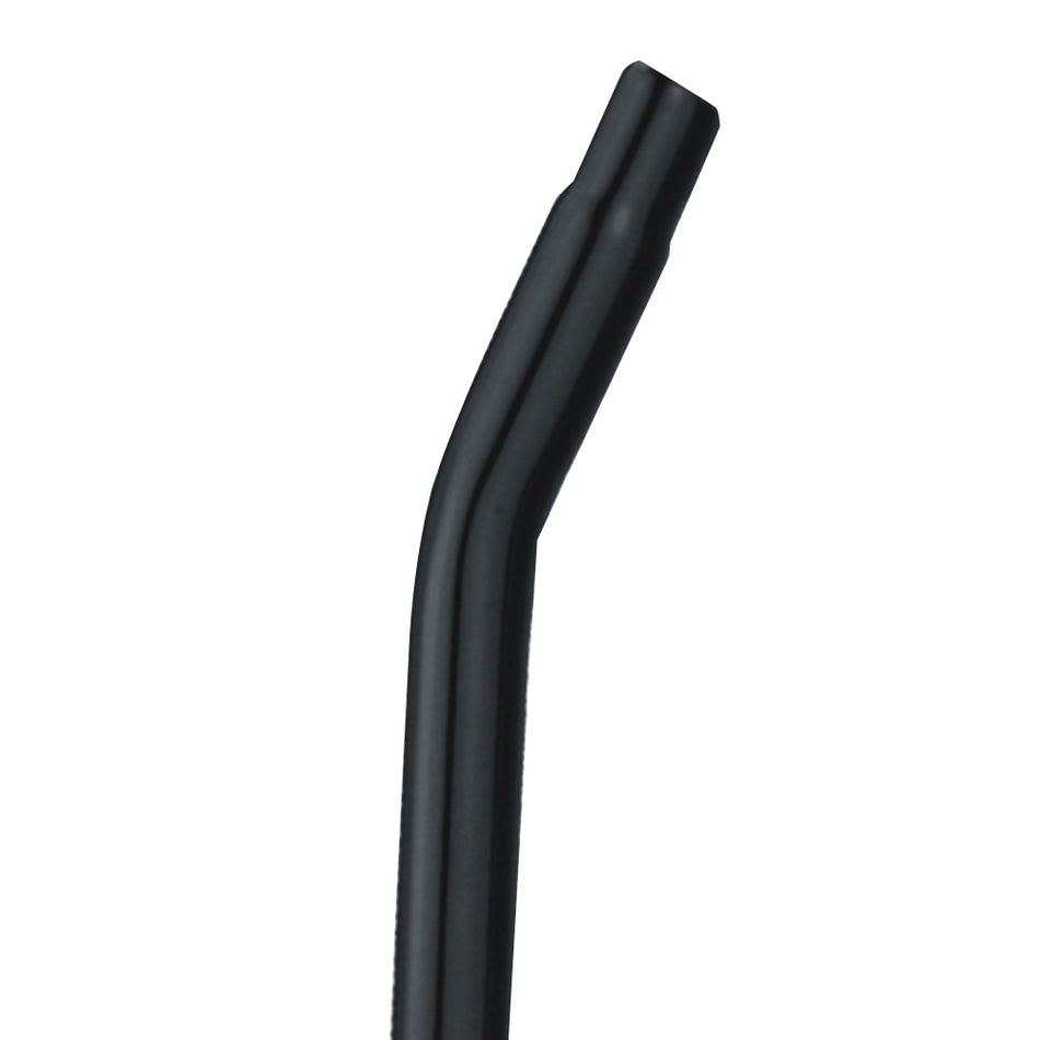 Tige de Selle 25,4x350mm BMX FREESTYLE en Acier Noir - Décalage : 15mm