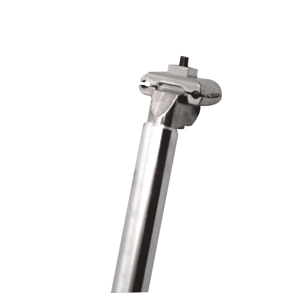 Tige de Selle 31,8x300mm ROUTE/VTT en Aluminium Argenté - Décalage : 10mm