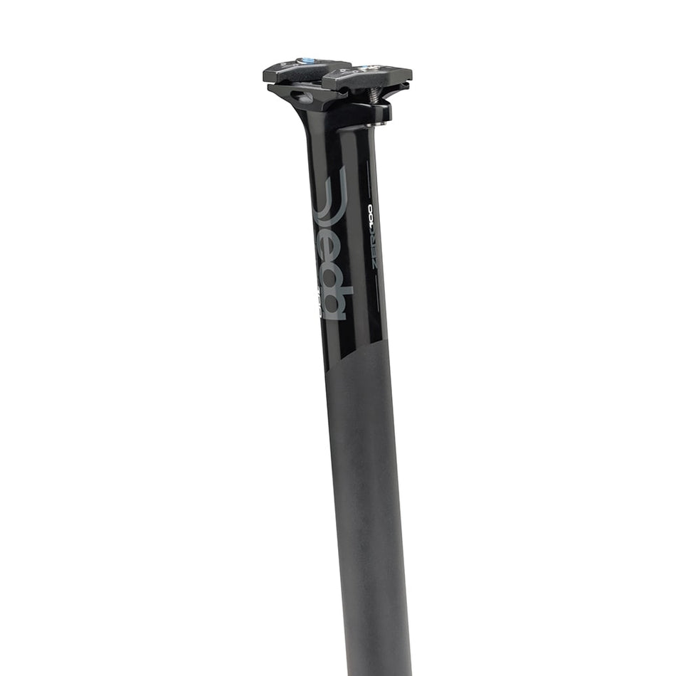 Tige de selle 27,2x350mm ZERO100 Finition Black on Black Décalage : 0mm