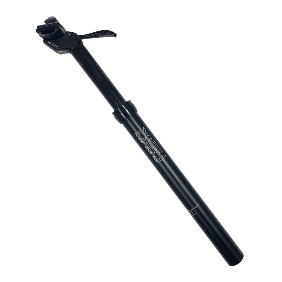 31.6x125mm PINOCCHIO Telescopic Seatpost in Black Aluminum