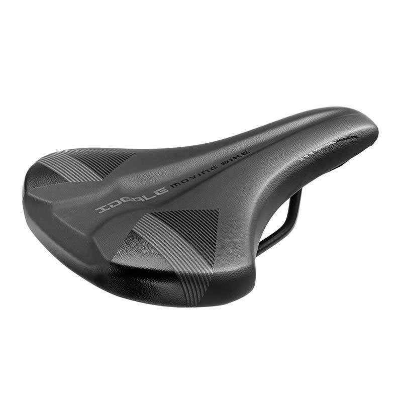 IDEALE Saddle 250x170mm Lady Black without Clamp - 260gr
