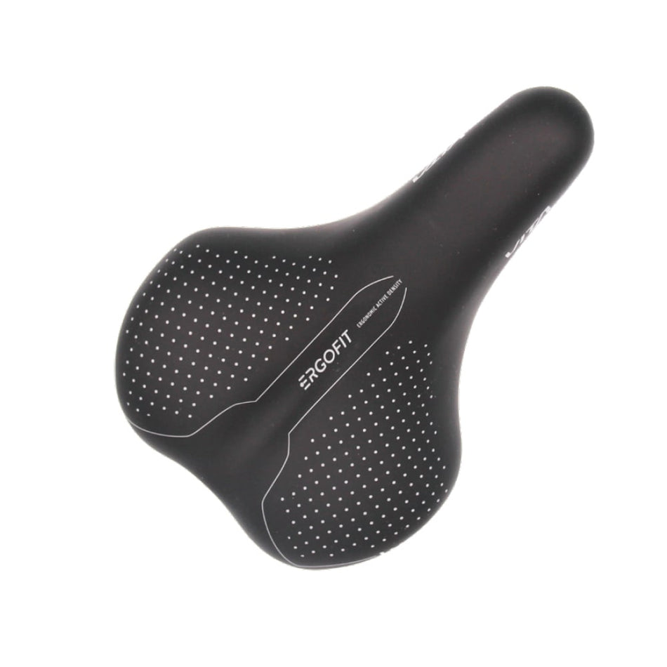 ERGOFIT Saddle 245x180mm Woman Brown with Clamp - 350gr