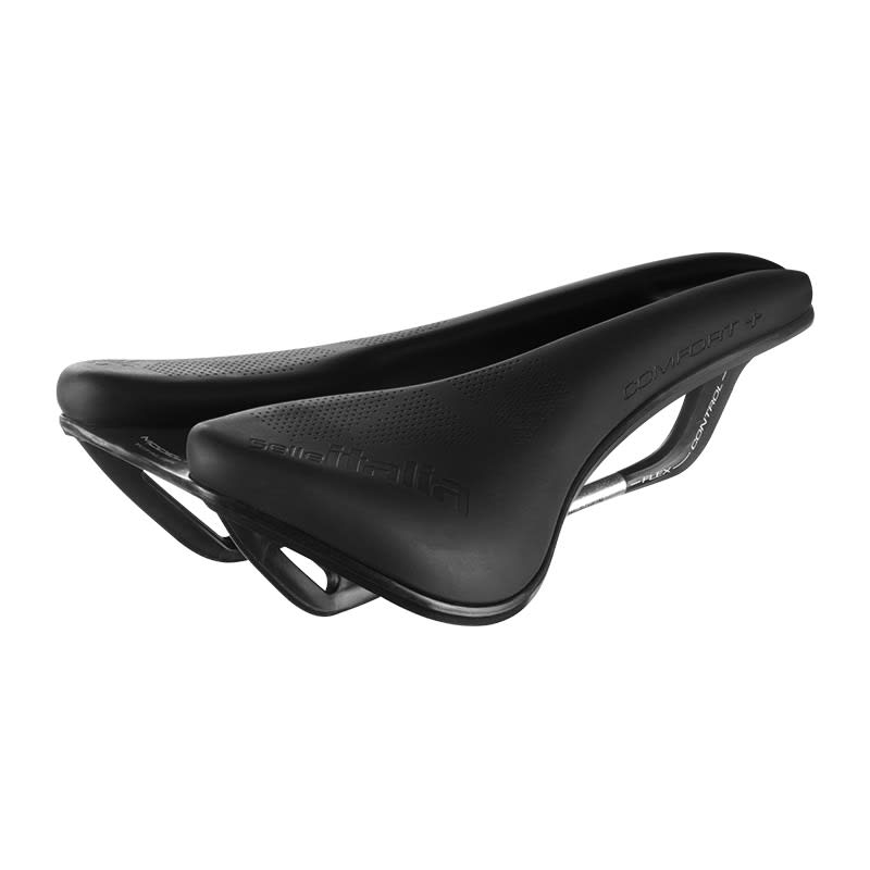 Saddle 145x245mm MODEL X GREEN (L3) Black - Category: Comfort+ 415gr