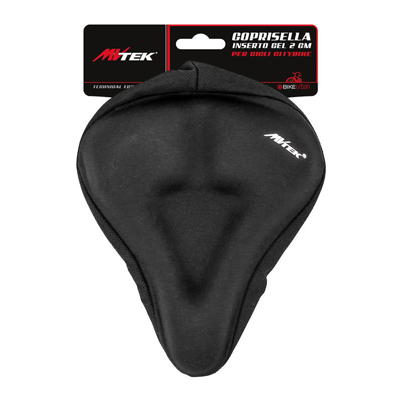 Gel Seat Cover 260x230mm CITYBIKE/OLANDA Black