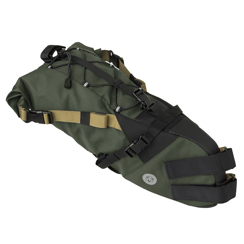 Borsa Sottosella VENTURE 50x15x10cm Posteriore Army Green 10lt