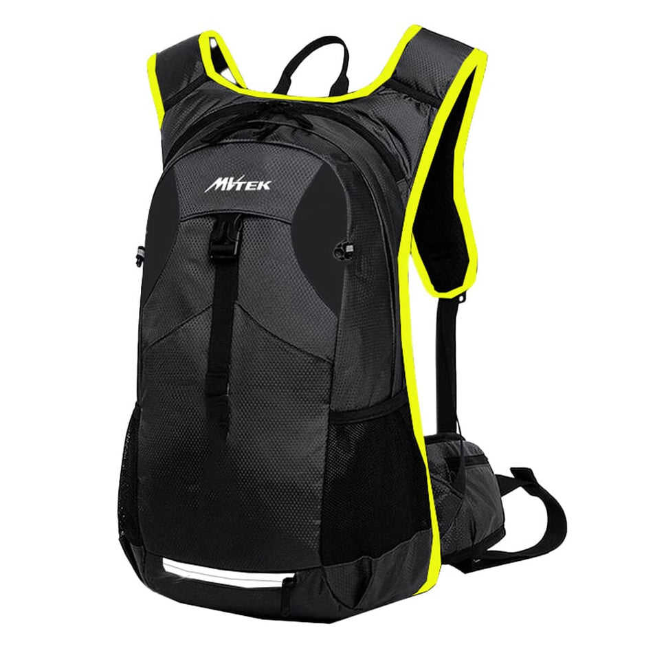 Sac à Dos Hydratation ELBRUS 46x26cm - 20lt Noir/Jaune