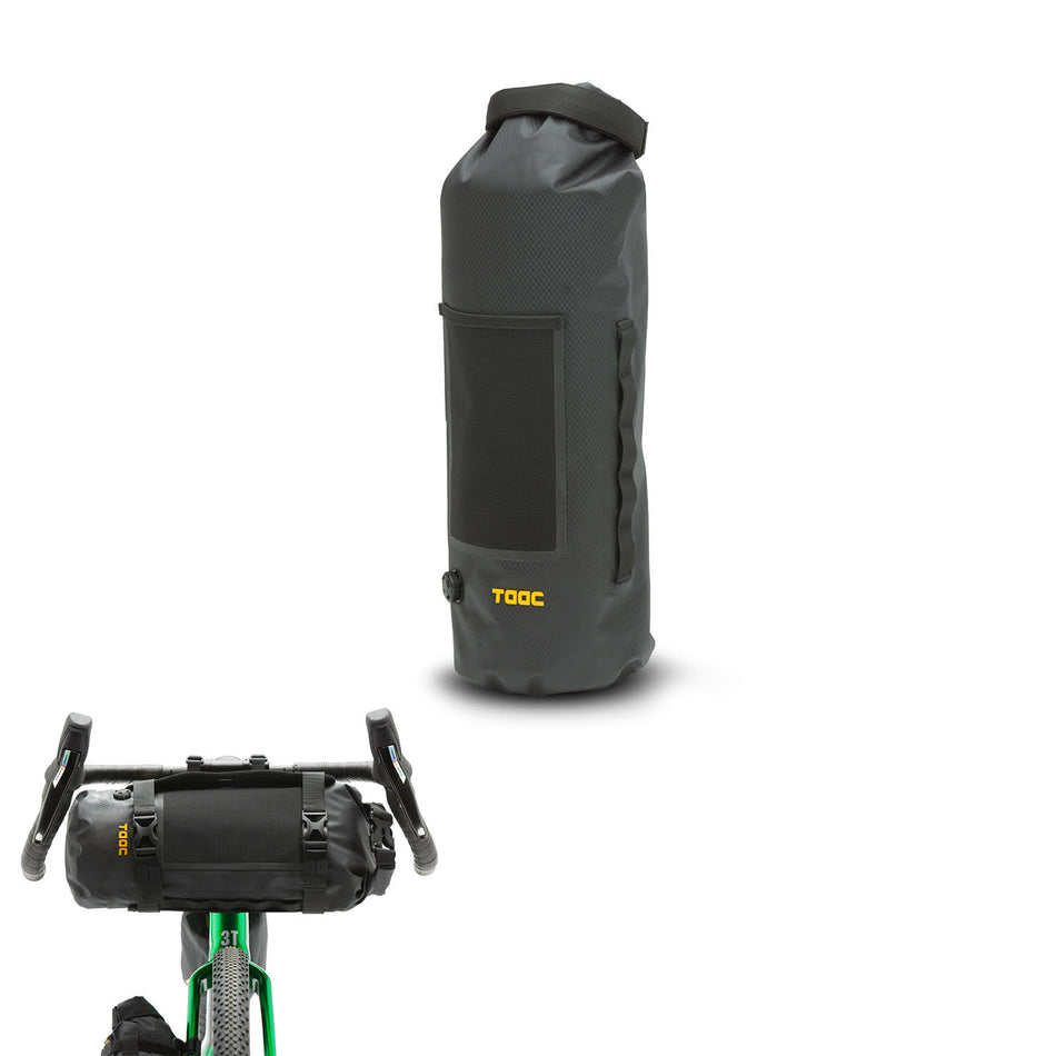 Sacoche Gravel ROULÉE DE GUIDON PAAC 10L Noir
