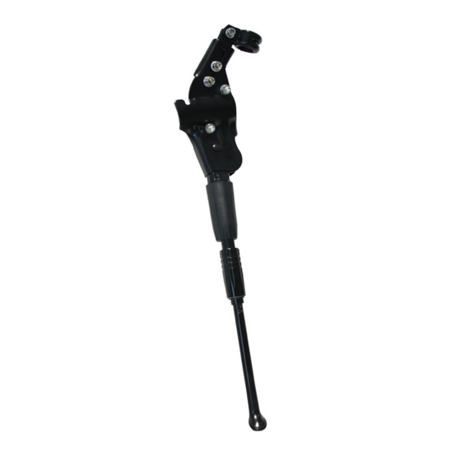 Cavalletto al carro Regolabile per Bici 24/28" in Alluminio Nero