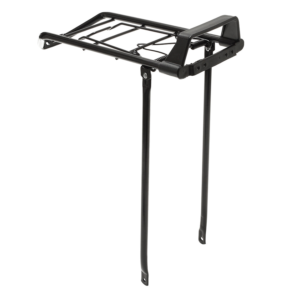 Rear Rack Cycle R-28" Black Steel with Handle